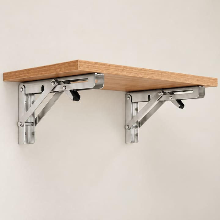 The Collapsible Stainless Shelf Bracket