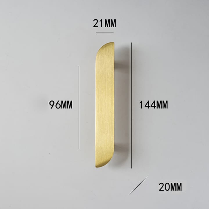 Arc / Split pull, 3-3/4 in left