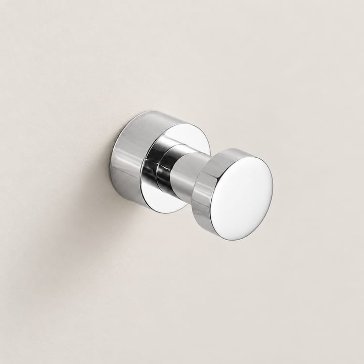Knob / Small robe hook, Polished chrome