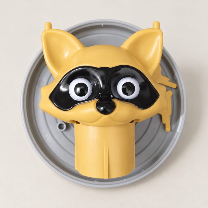 Animal Toilet Paper Holder, Yellow raccoon