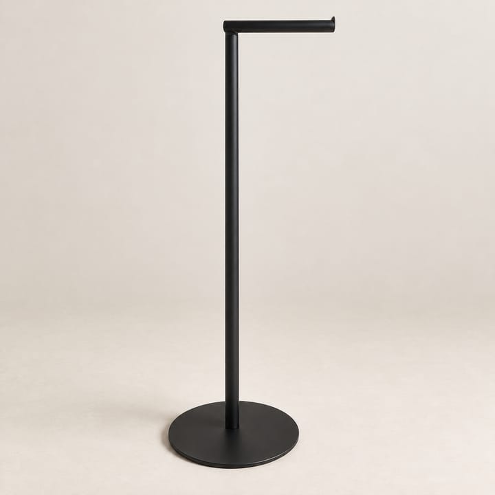 Freestanding Toilet Paper Holder, Black