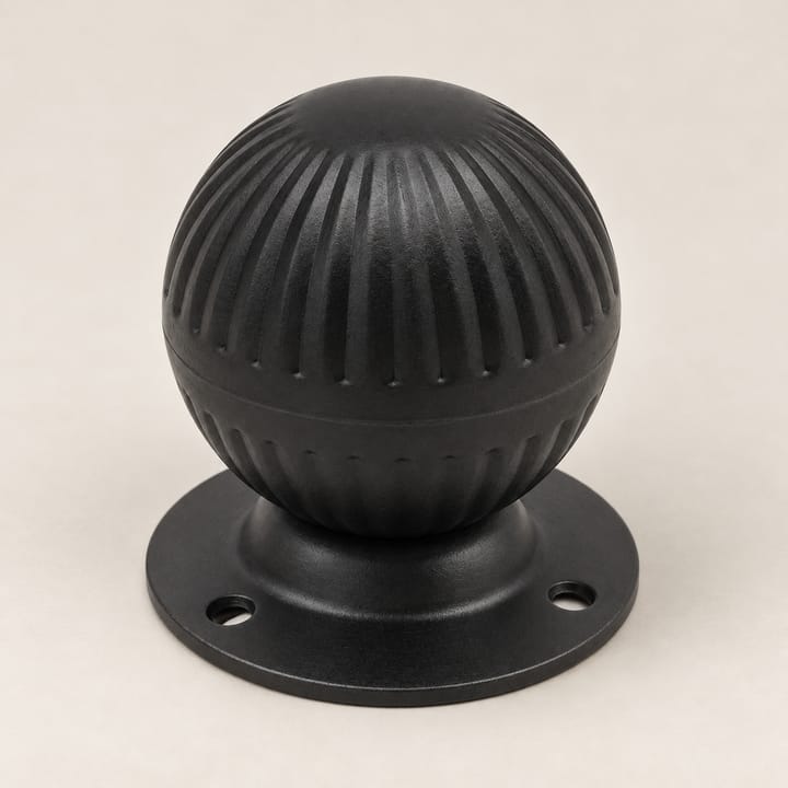 The Iron Ball Door Knob, Matte black