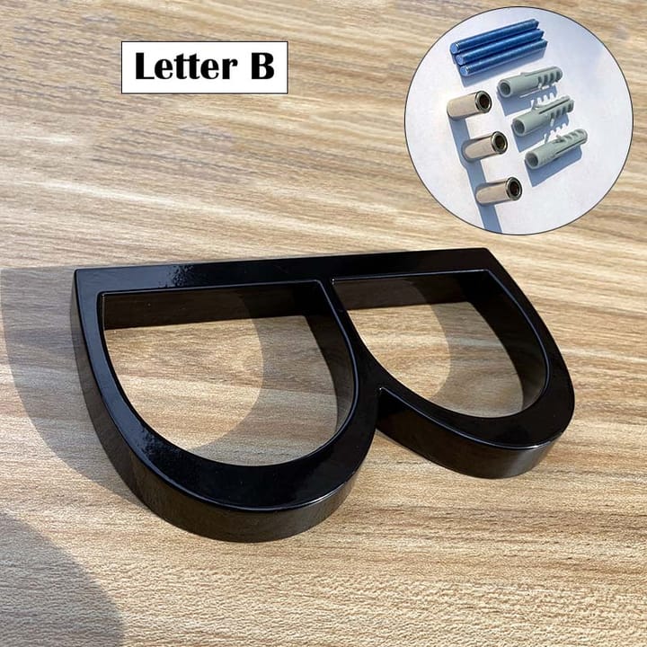 The Floating Zinc House Number, Letter B