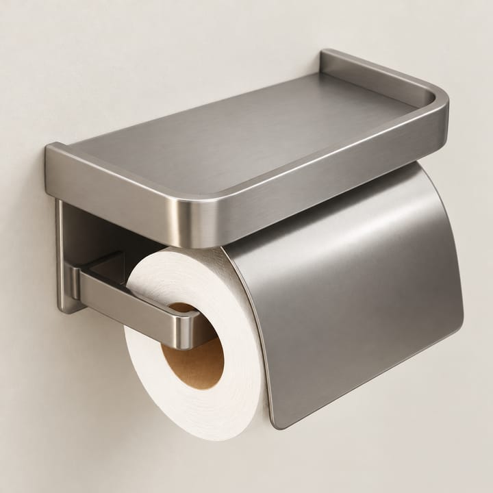 The Ledge Toilet Paper Holder, Gray
