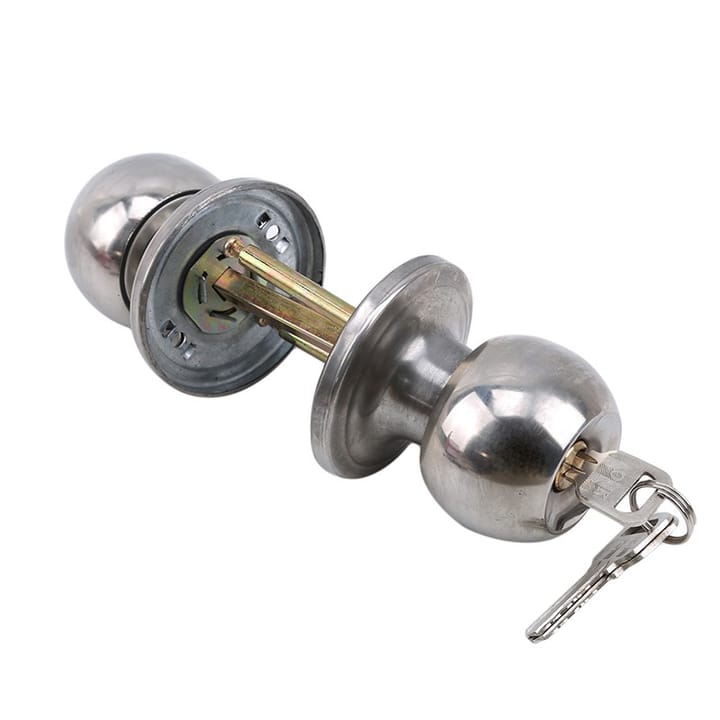 The Round Aluminum Door Knob Lock Set