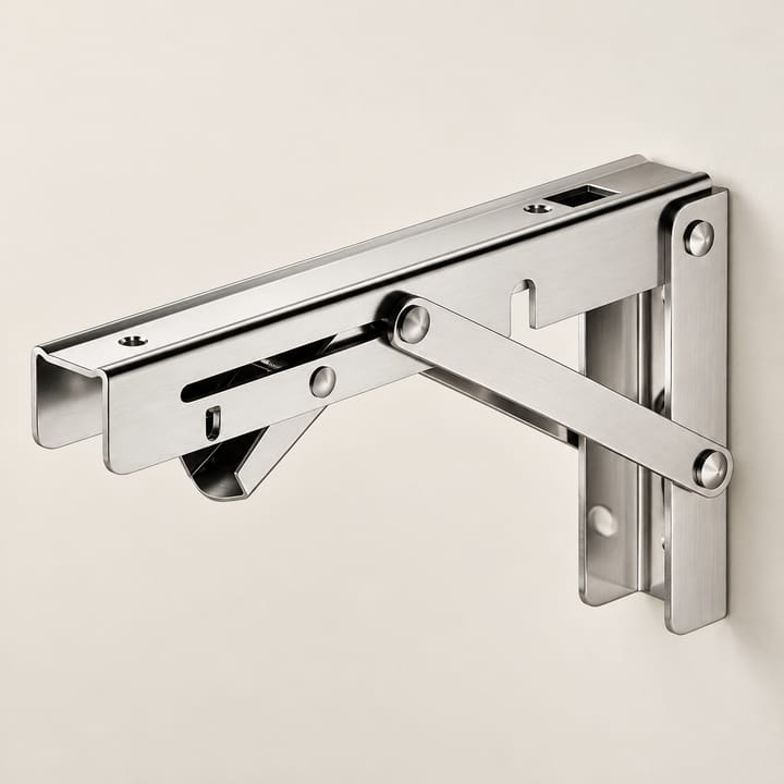 The Collapsible Stainless Shelf Bracket, 11-13/16 in