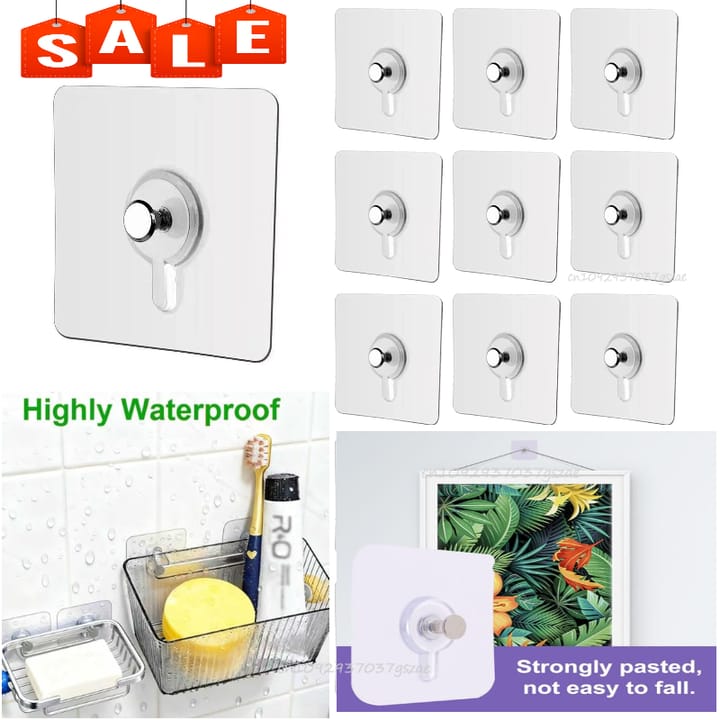 Round Adhesive Wall Hook