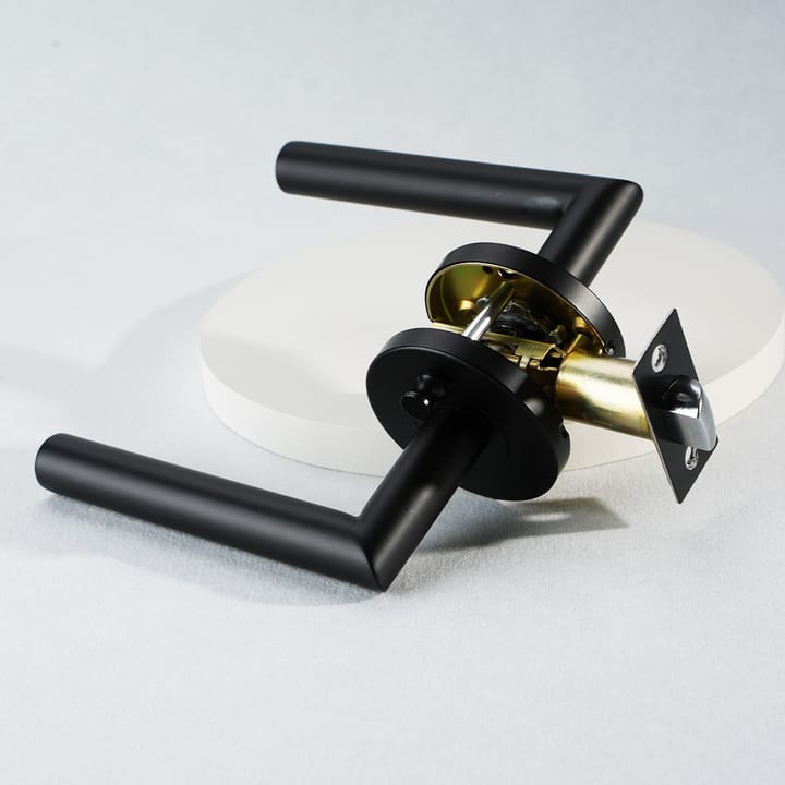 The Round Base Privacy Door Lever