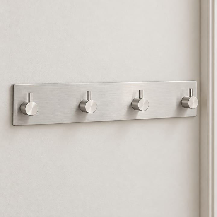 The Press-On Stainless Adhesive Hook