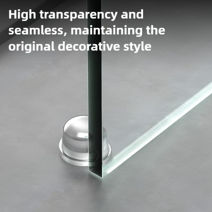 Clear Silicone Floor Door Stop