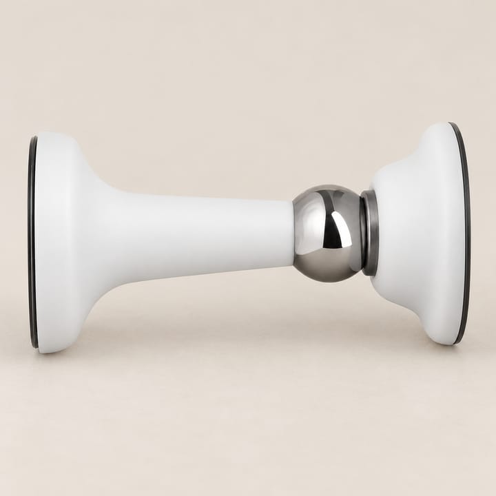 The Quiet Hold Door Stopper, White