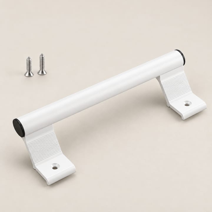 Sliding Door Pull Handle, White