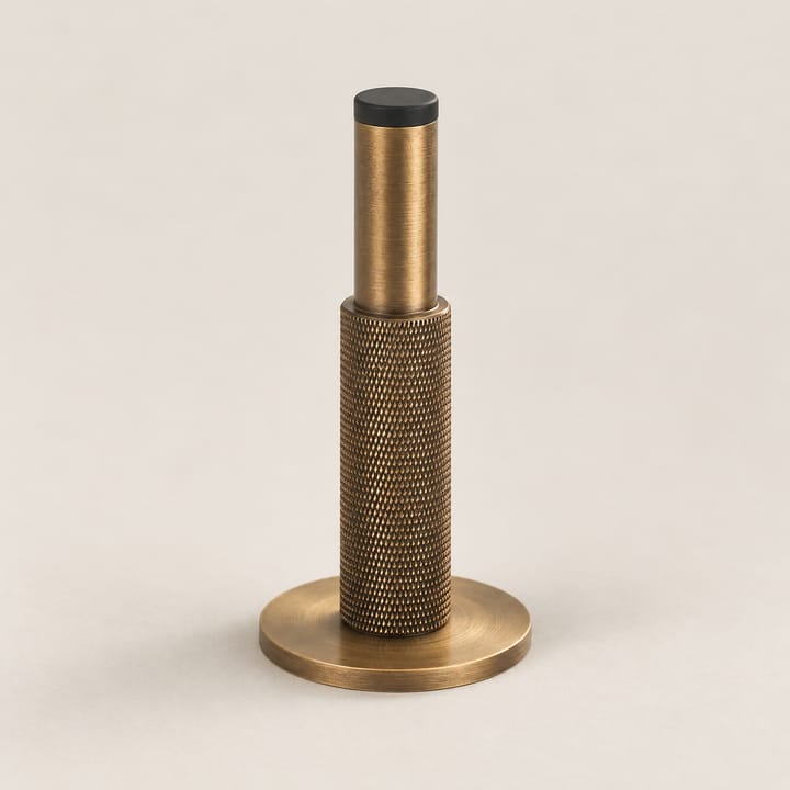 The Solid Brass Door Stop, Antique brass