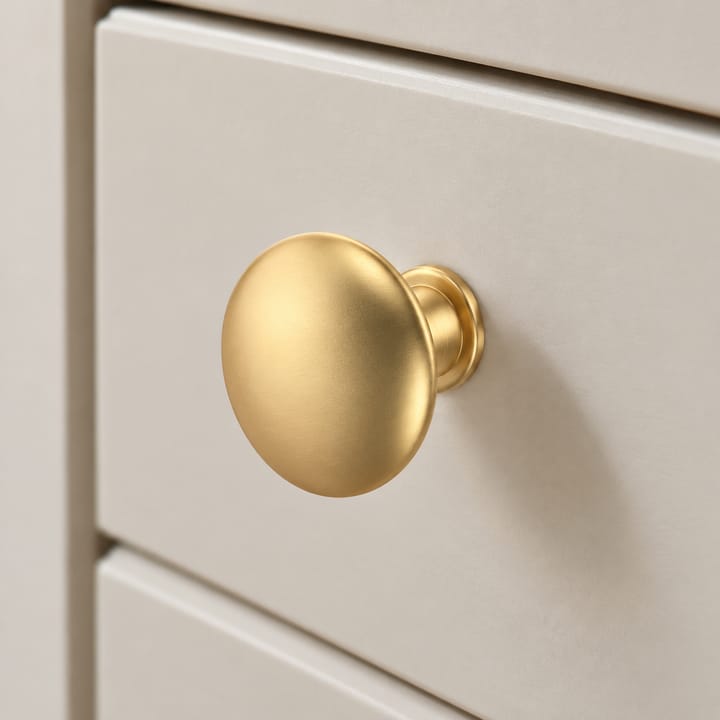 Round Zinc Cabinet Knob