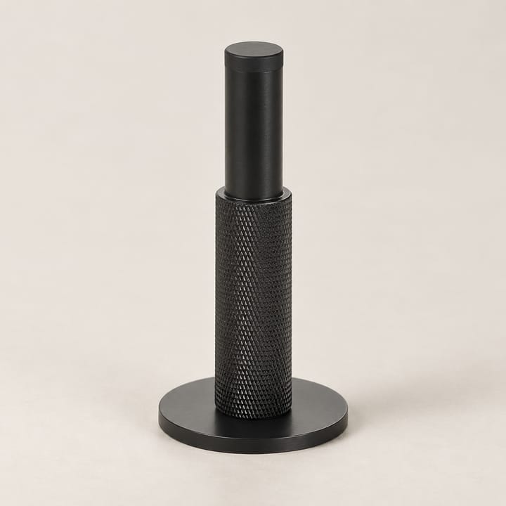 The Solid Brass Door Stop, Black