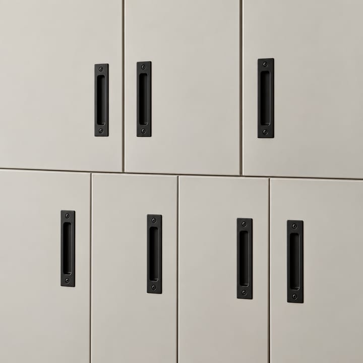 The Black Plate Door Pull