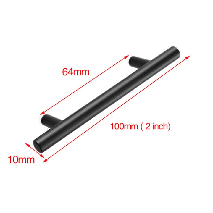 Knurl / Stainless Steel Cabinet Pull, 3-15/16 in pull, 2-1/2 in centers
