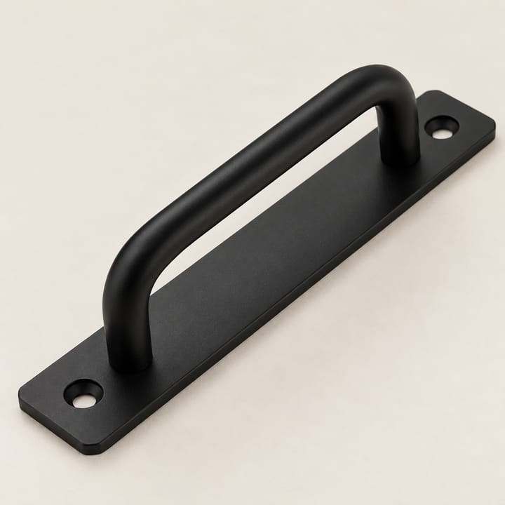 The Black Plate Door Pull