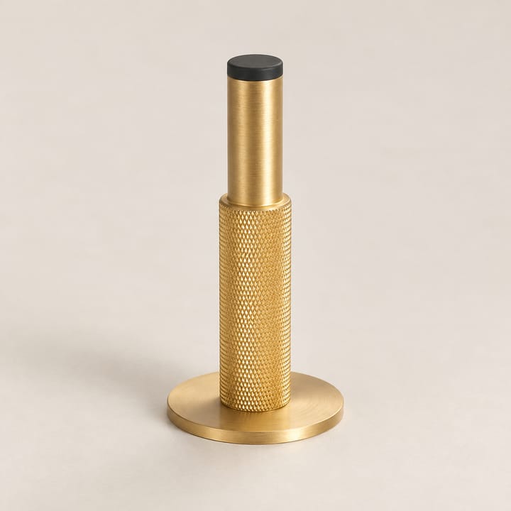 The Solid Brass Door Stop, Matte brass
