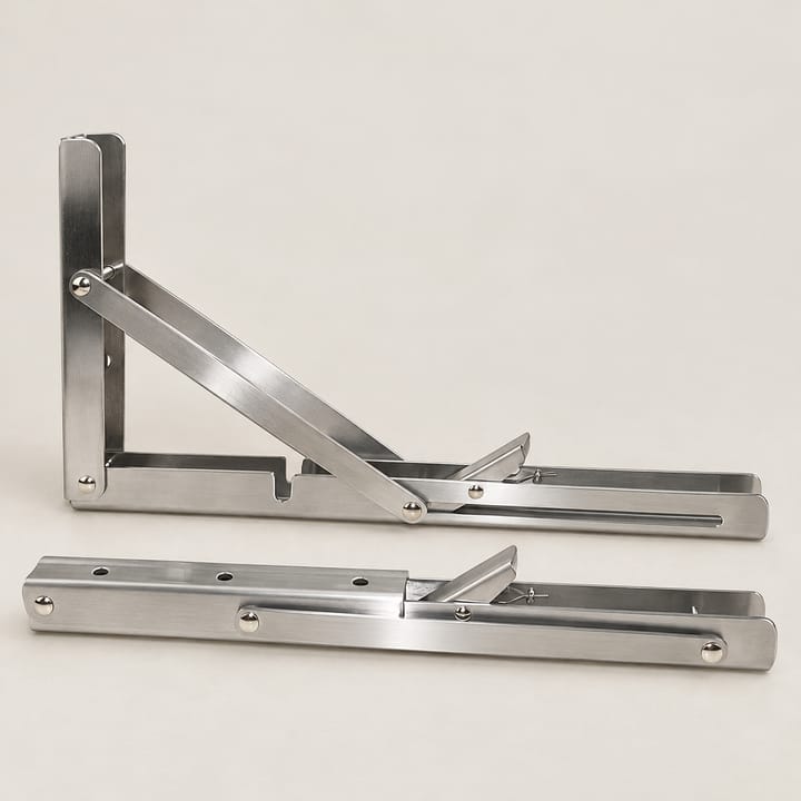 The Collapsible Stainless Shelf Bracket