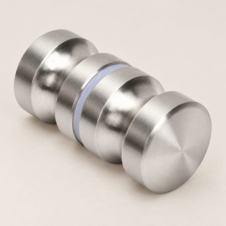 The Glass Door Knob, Brushed silver