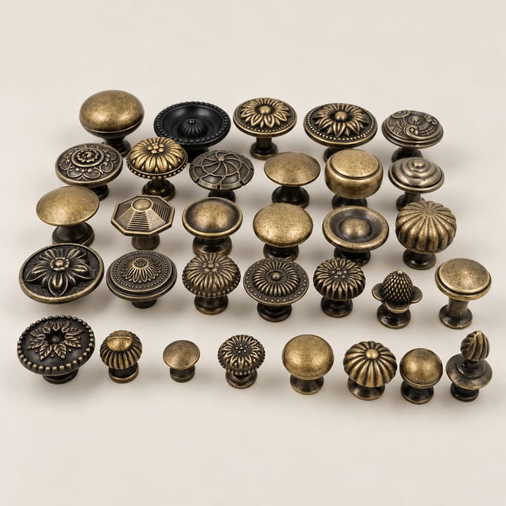 Heritage Antique Bronze Cabinet Knob