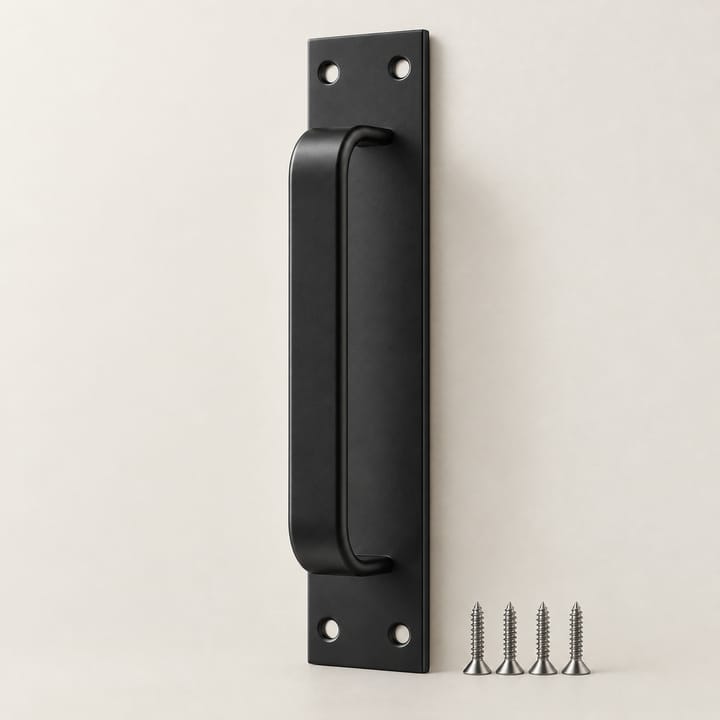 The Slimline Sliding Door Pull, Black