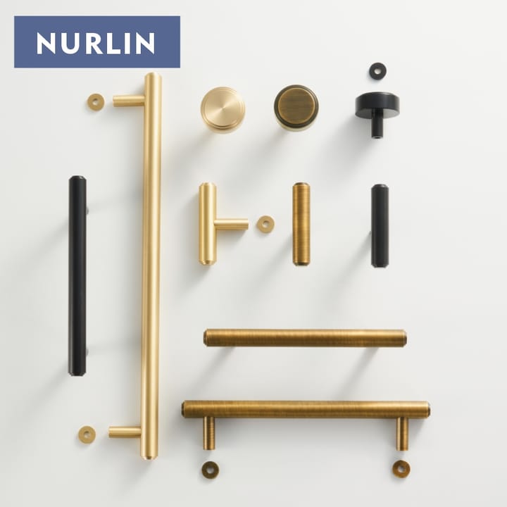Nurlin Solid Brass Cabinet Knob