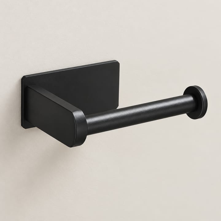 The 2-in-1 Toilet Paper Holder, Black, style B, single