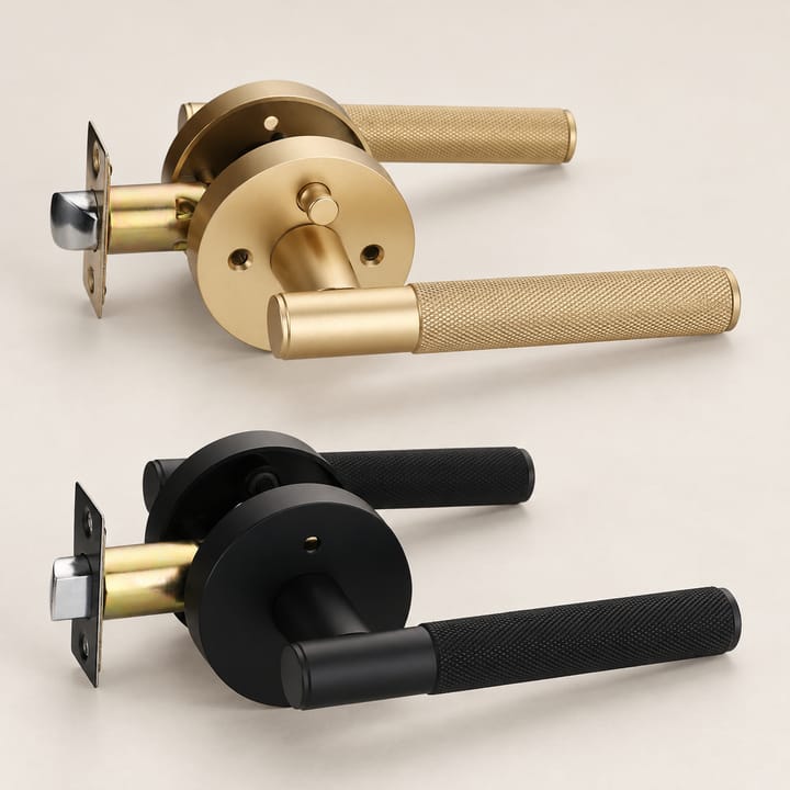 Knurl Privacy Door Lever