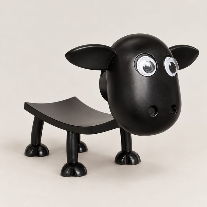 Animal Toilet Paper Holder, Black sheep