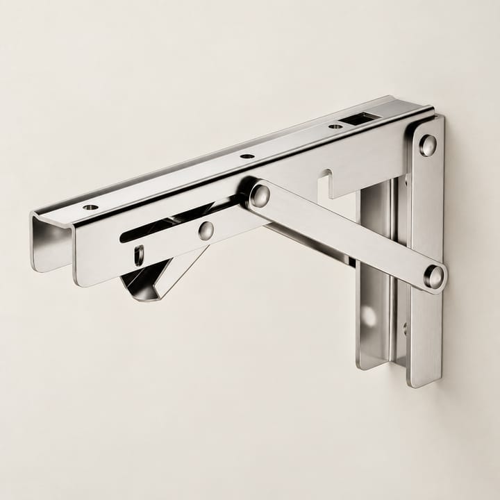 The Collapsible Stainless Shelf Bracket, 7-7/8 in