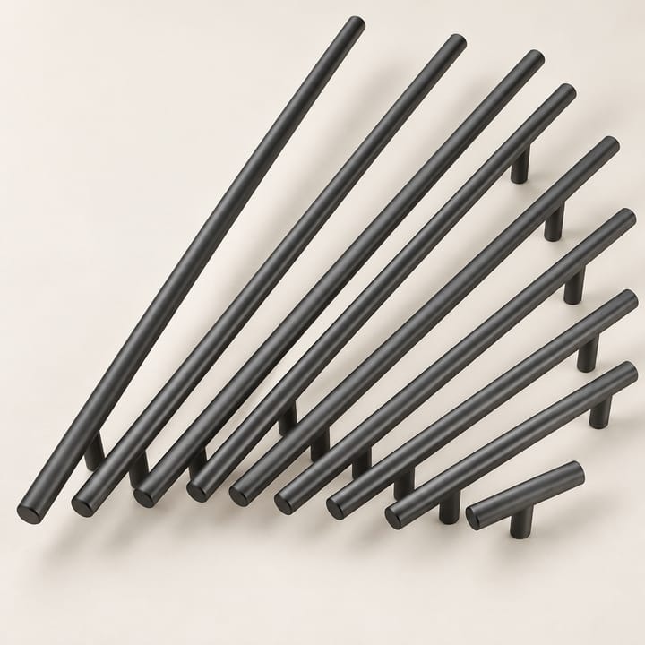 Knurl / Stainless Steel Cabinet Pull