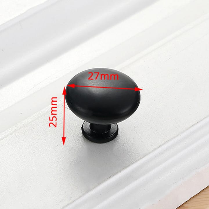 Knurl / Stainless Steel Cabinet Pull, 1-1/16 in round knob