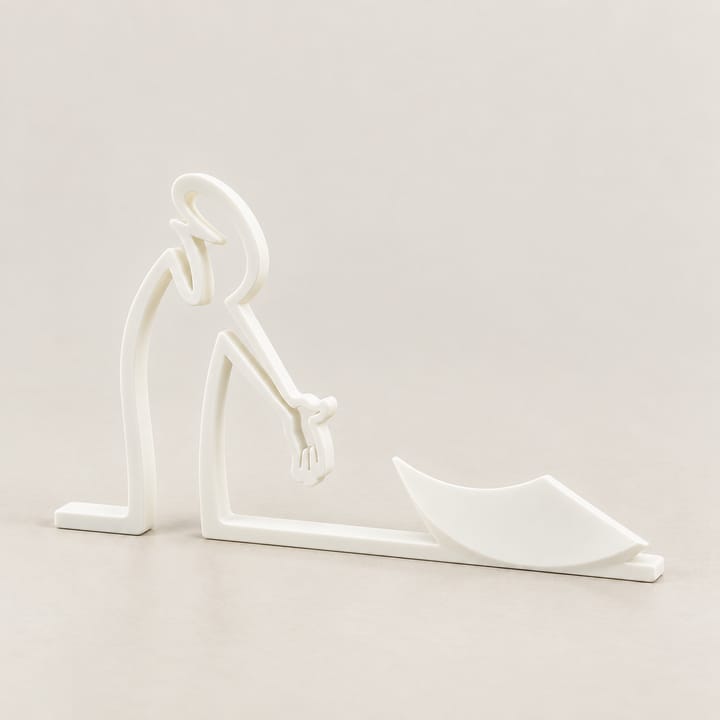 The Simple Roll Toilet Paper Holder, White