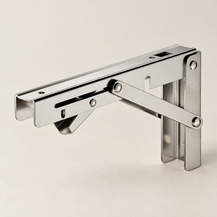 The Collapsible Stainless Shelf Bracket, 13-3/4 in