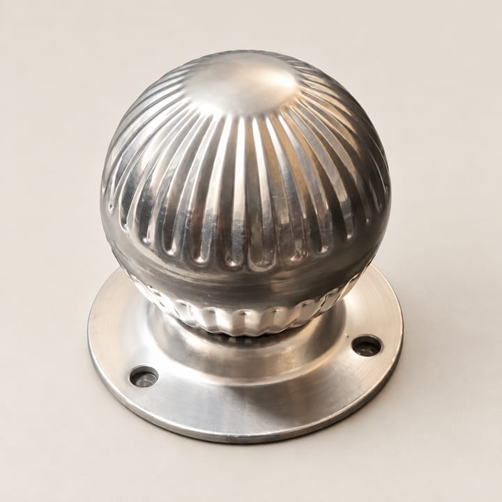 The Iron Ball Door Knob, Silver